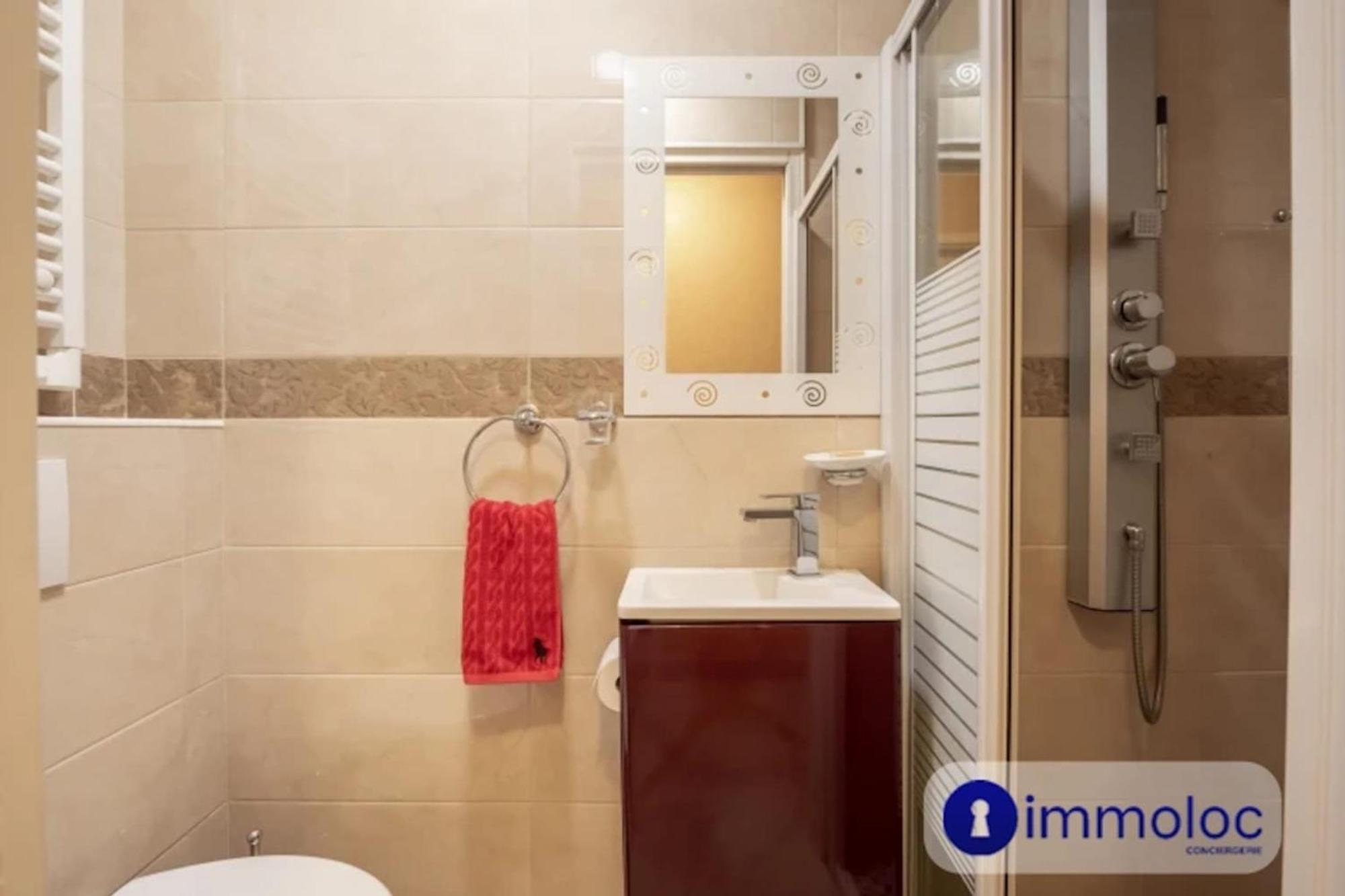 Air-Conditioned Apartment With Terrace Sea View Ніцца Екстер'єр фото